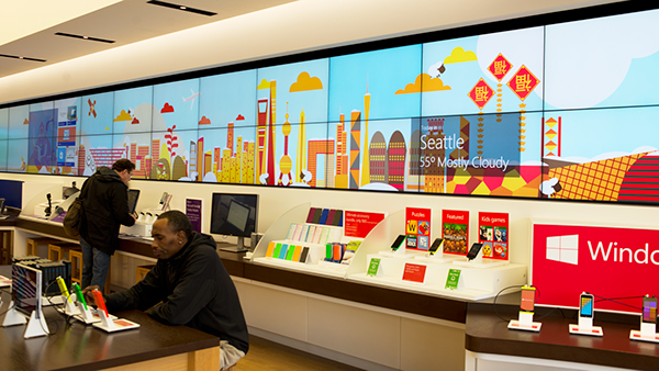 Microsoft Video Wall